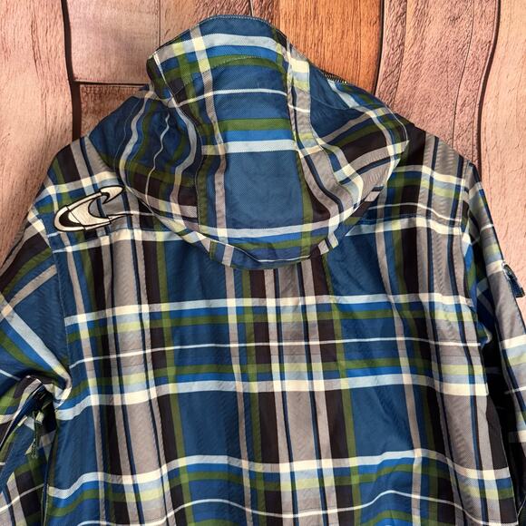 O'Neill Jacket Coat Freedom Series Plaid Snowboard Ski Large 10K Winter Warm - Picture 5 of 8